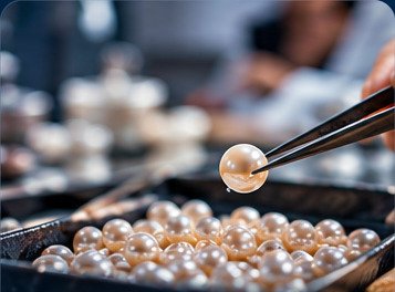 Experiência com a cadeia produtiva de pérolas em Zhuji